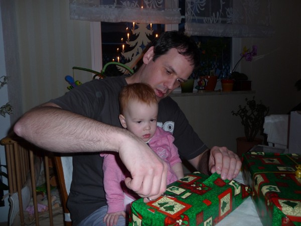 Weihnachten ist doch am sch&ouml;nsten oder? Vor allem f&uuml;r dier kleine Sarah.